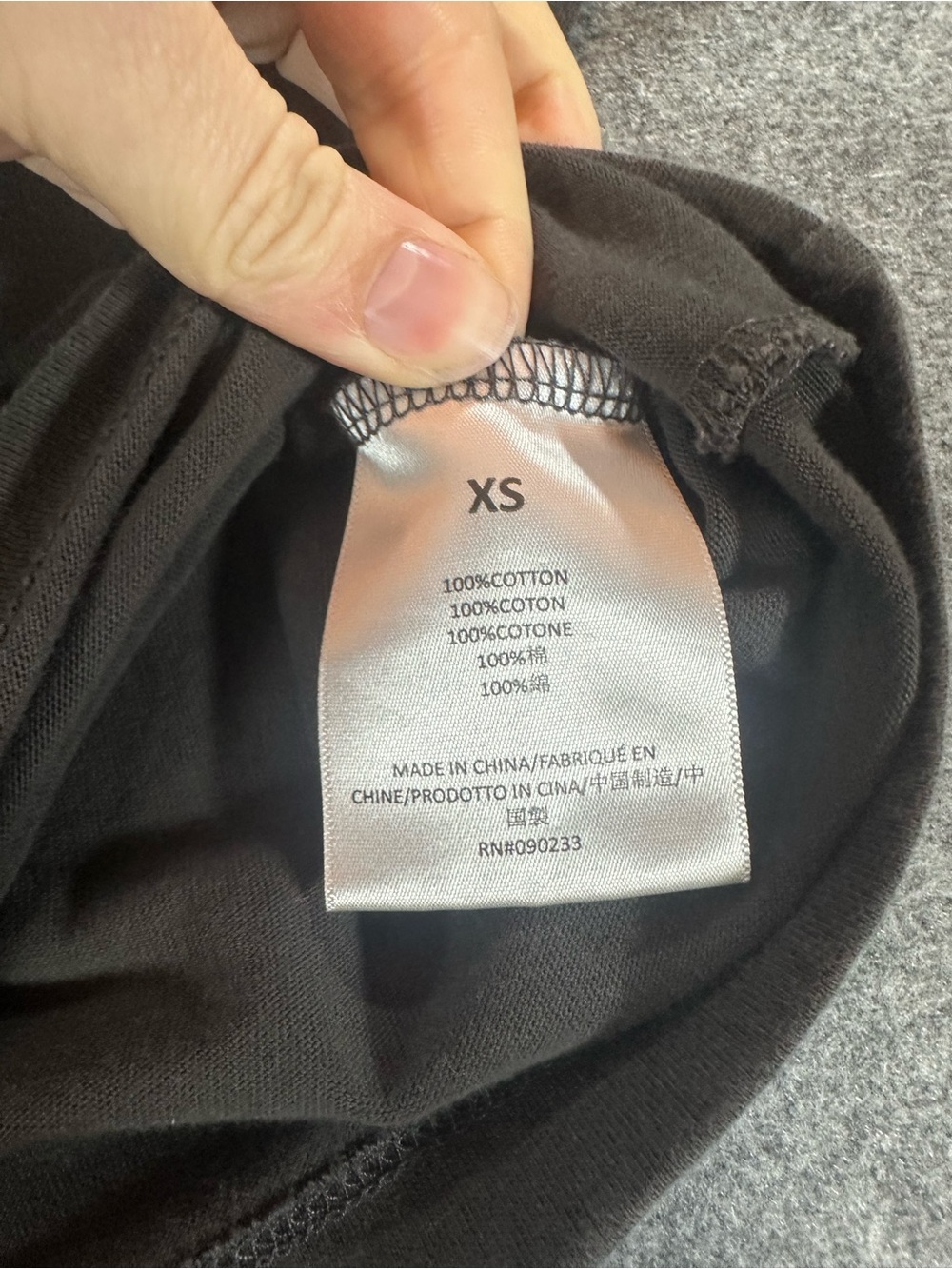 Essentials Black Boxy Jersey Top - Picture 4 of 9